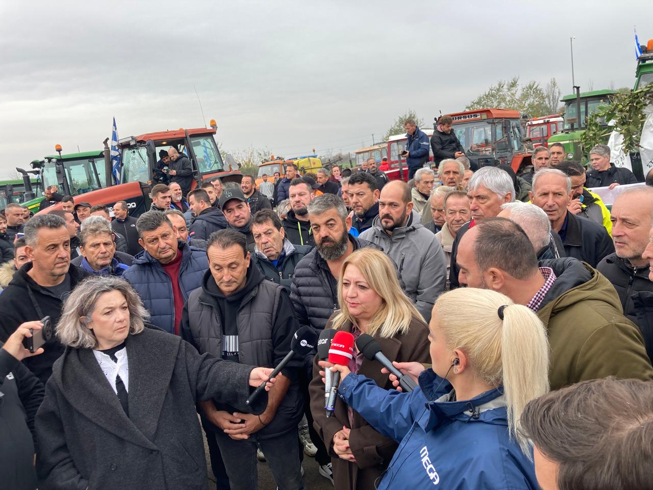 Στο πλευρό των αγροτών η Χρύσα Ντιντή