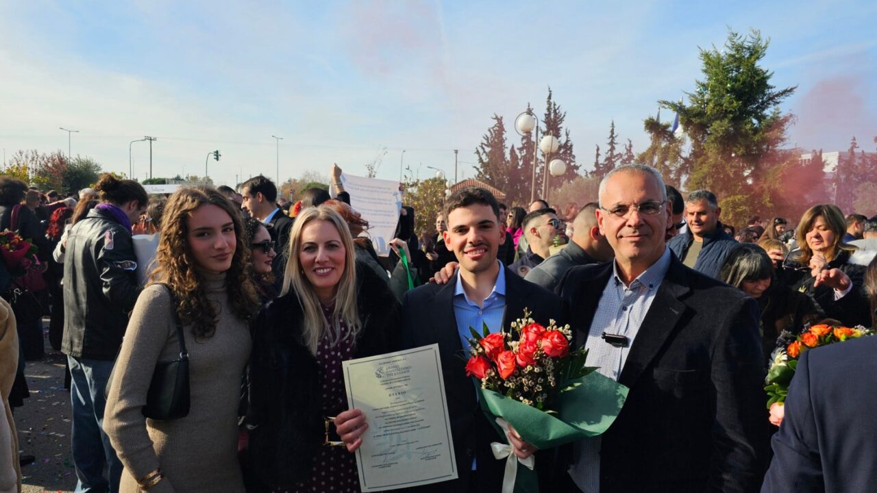 Νέος φυσιοθεραπευτής στα Τρίκαλα ο Ανδρέας Κουλιεράκης