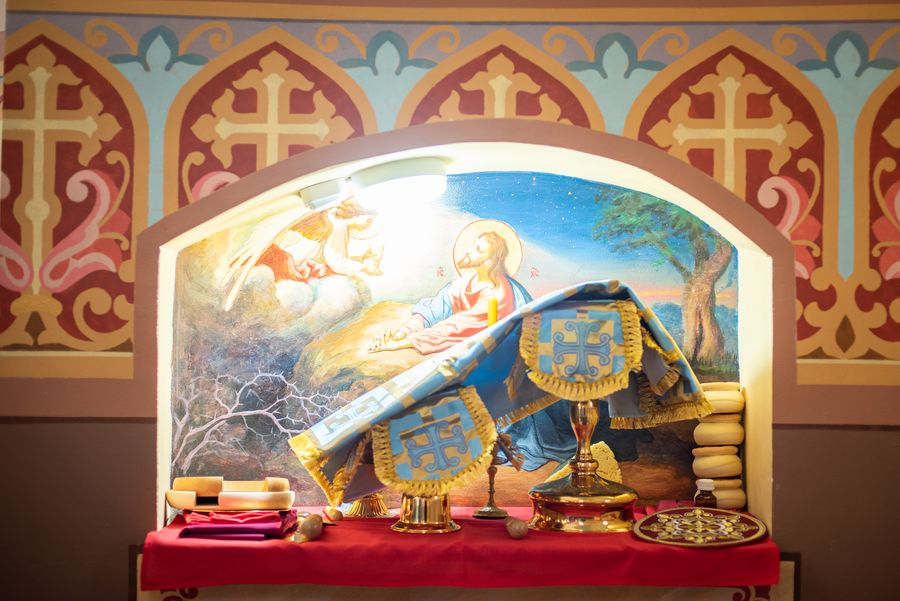 Αγρυπνία στην Παναγία Επίσκεψη το βράδυ της Κυριακής